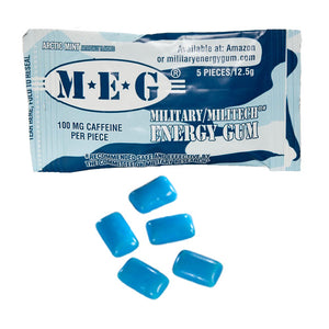 Military Energy Gum | Multi Flavor 6 Pack
